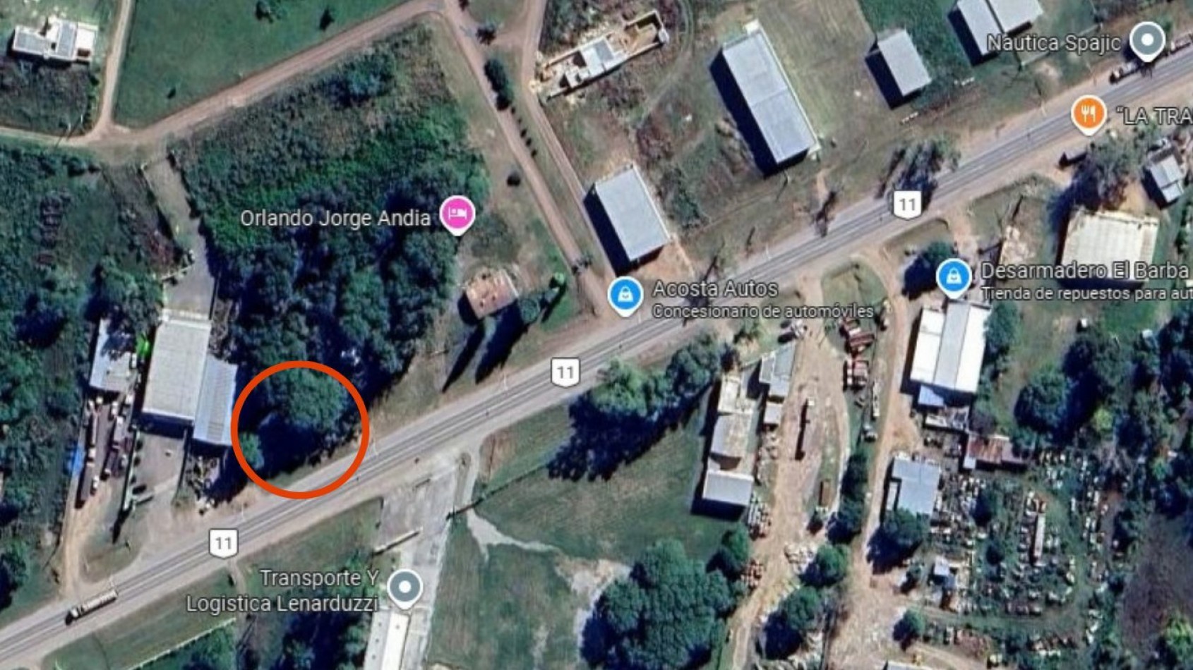 EN VENTA — TERRENO COMERCIAL / INDUSTRIAL — SAN JUSTO, SANTA FE /Zona netamente comercial e industrial — uso permitido para locales, depositos, talleres, oficinas - ✅ Frente a Ruta Nacional No11 — alto flujo vehicular y peatonal