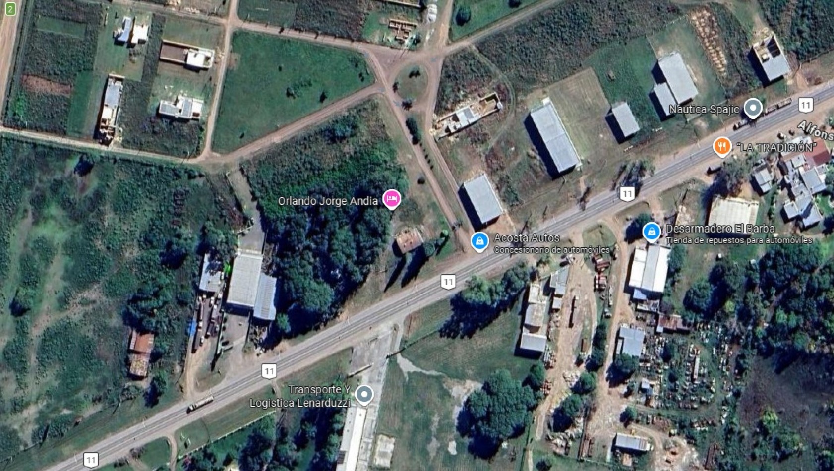 EN VENTA — TERRENO COMERCIAL / INDUSTRIAL — SAN JUSTO, SANTA FE /Zona netamente comercial e industrial — uso permitido para locales, depositos, talleres, oficinas - ✅ Frente a Ruta Nacional No11 — alto flujo vehicular y peatonal