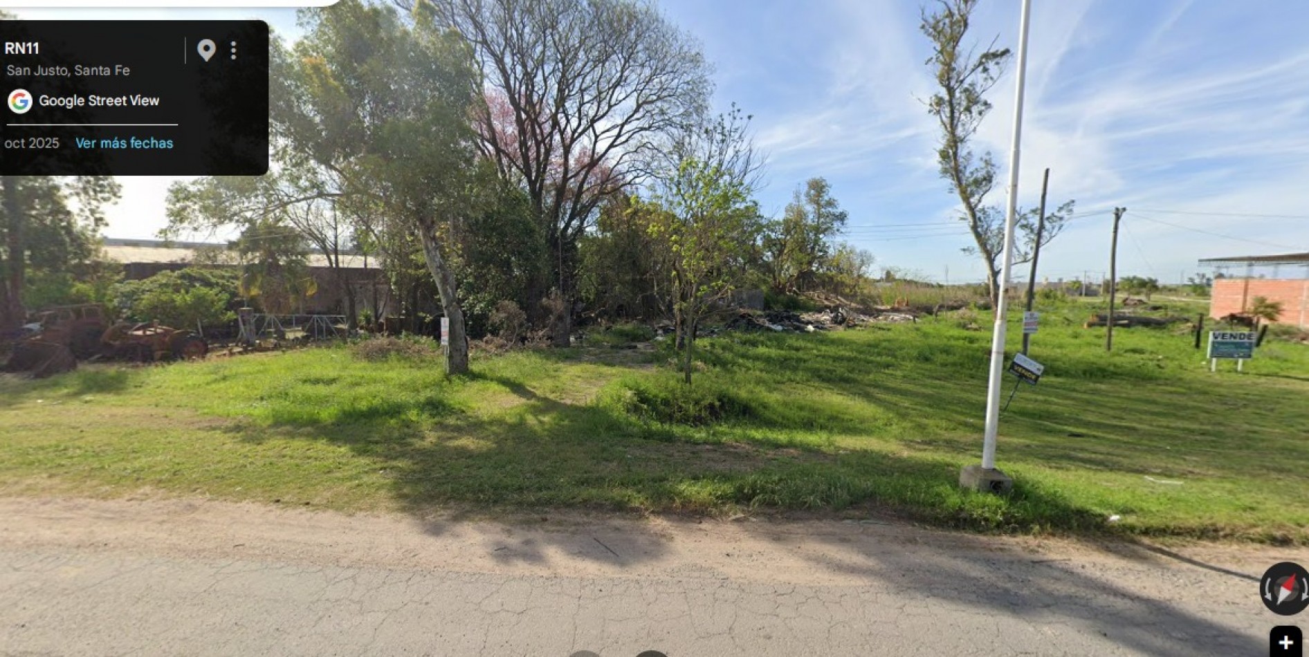 EN VENTA — TERRENO COMERCIAL / INDUSTRIAL — SAN JUSTO, SANTA FE /Zona netamente comercial e industrial — uso permitido para locales, depositos, talleres, oficinas - ✅ Frente a Ruta Nacional No11 — alto flujo vehicular y peatonal