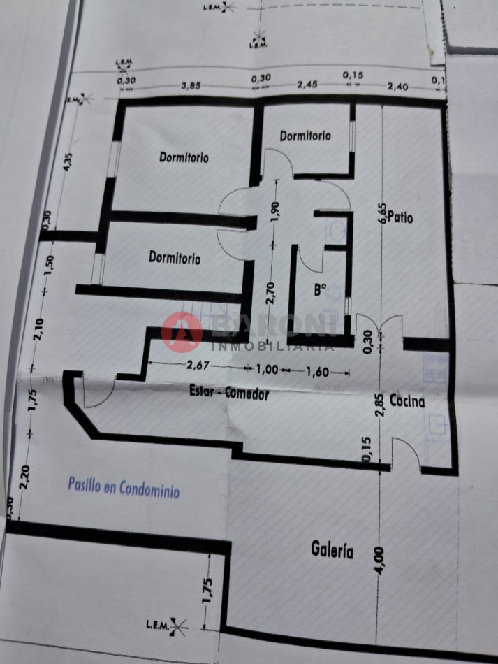 SE VENDE DEPARTAMENTO CENTRICO