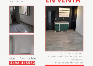 EN VENTA  - DEPARTAMENTO CENTRICO-