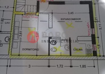 SE VENDE DEPARTAMENTO ZONA CENTRO EN SAN JUSTO ( SANTA FE ).